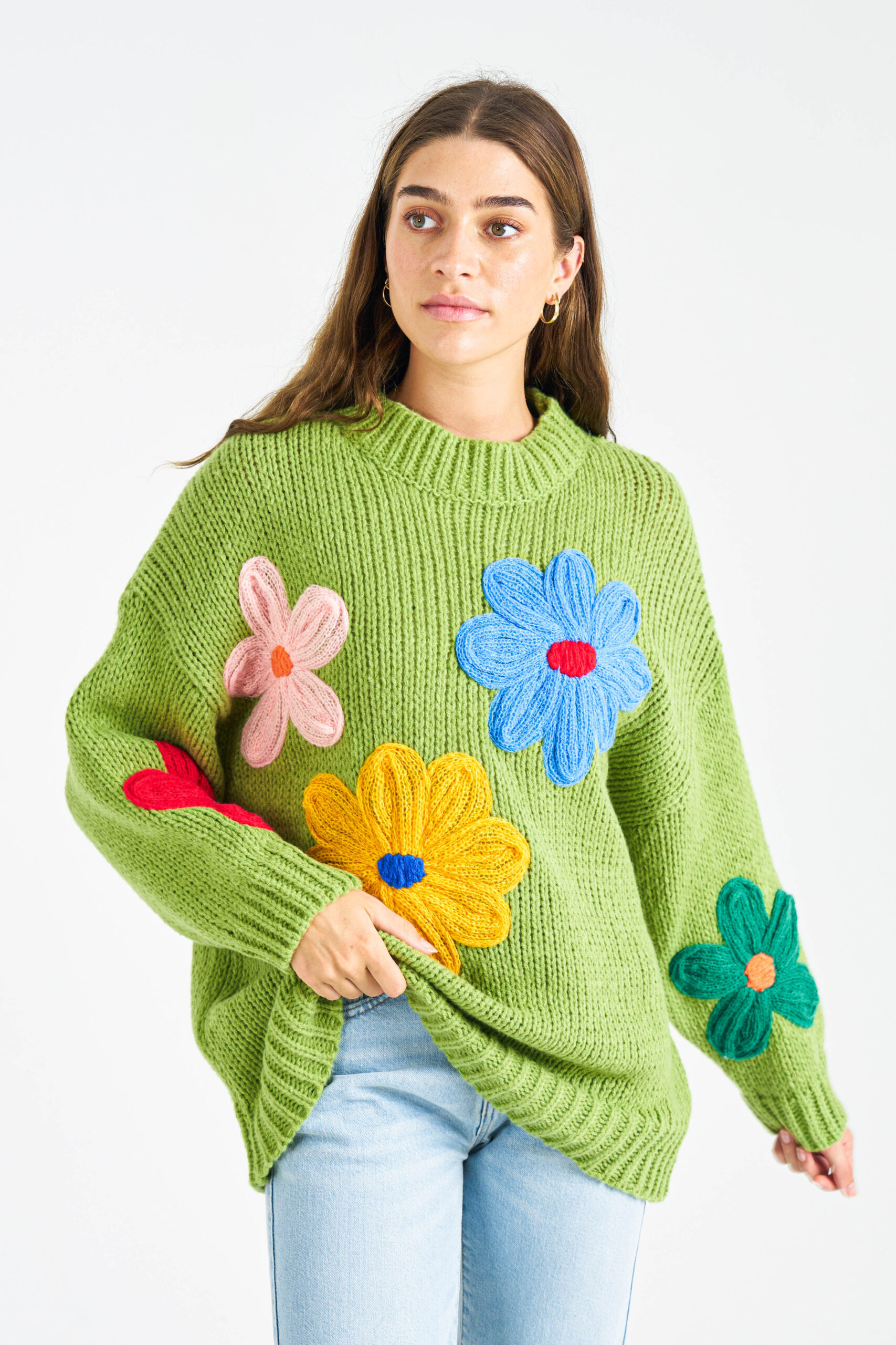 wholesale clothes - 01/07/2024 - Multi Daisy Knit
