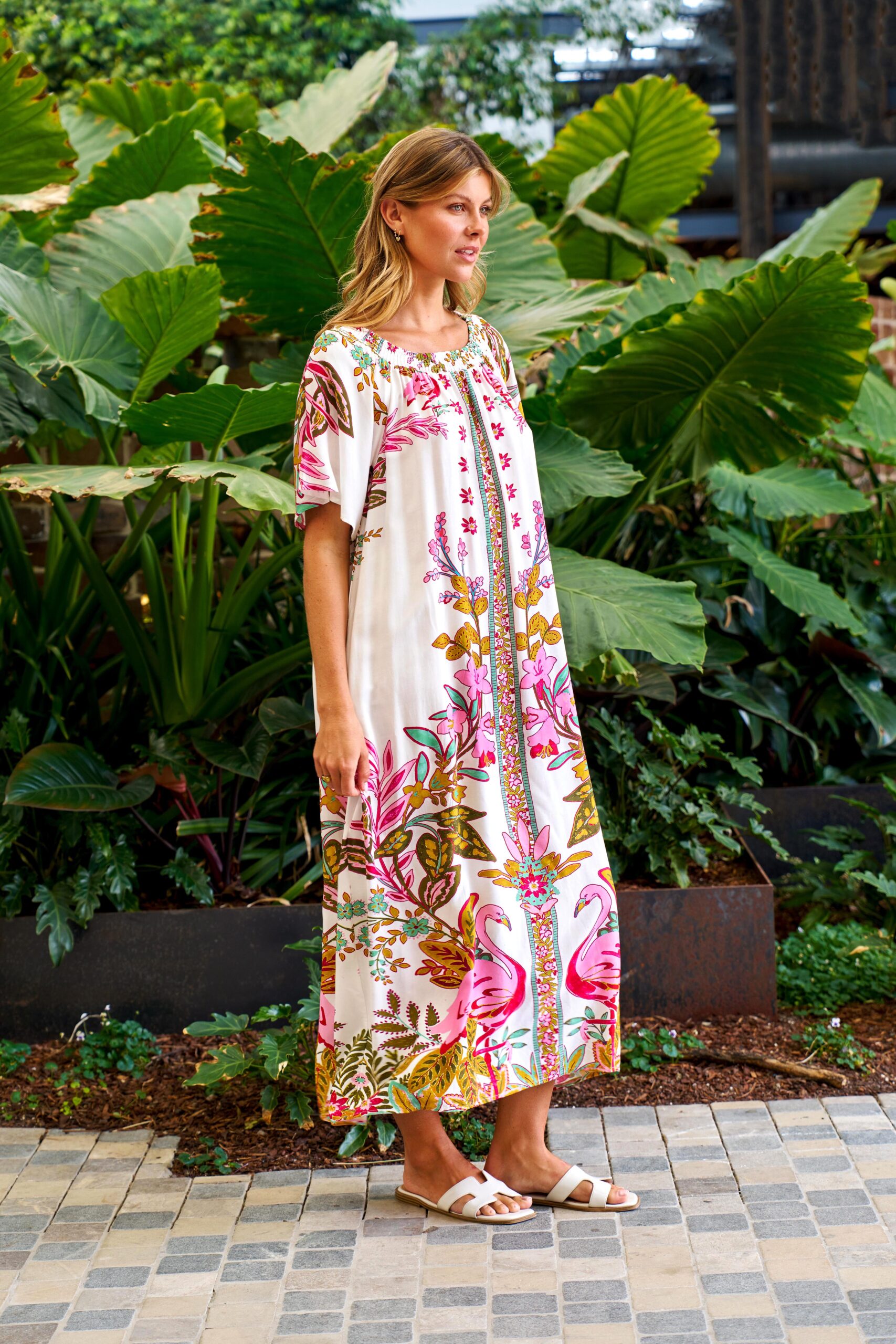 knee length dresses for ladies Luxe Maxi Dress main image 0