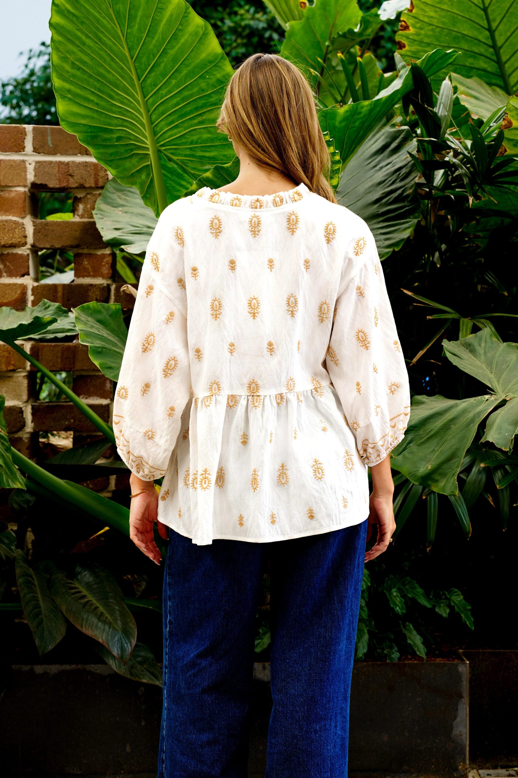 KAIDEN TOP-WHOLESALE WOMEN TOP-WHITE BEIGE – BOHO AUSTRALIA